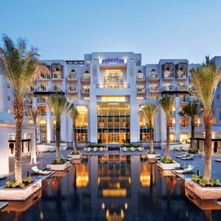 Anantara Eastern Mangroves Hotel and Spa swimming pool.