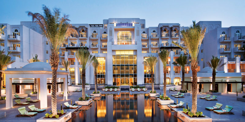 Anantara Eastern Mangroves Hotel and Spa swimming pool.