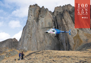 Soar above the craggy peaks of Canada’s Tombstone