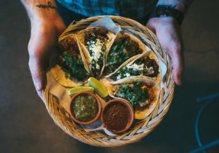 Tacos from Native Tongues Taqueria, Calgary