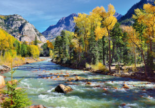 Maroon Bells peaks, Aspen.