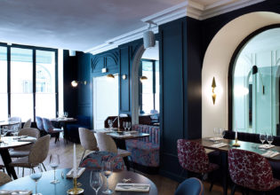 Hotel Bachaumont's restaurant, Paris.