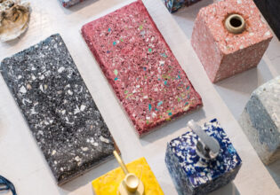 Creative homewares made from recycled waste at Bali's Waste Lab