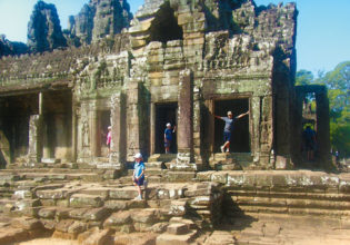 Family holiday featuring Cambodia's ancient temples.