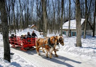 slrighride Quebec Sucrerie de la Montagne sugar shack