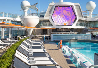 the pool club of Celebrity Xcel