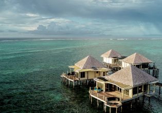 Coconuts Beach Club Resort & Spa over water fale