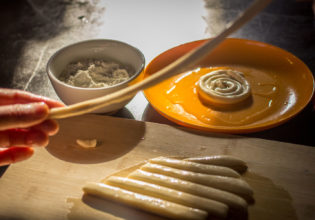 Learn to make REAL dumplings at The Hutong Kitchen, China.