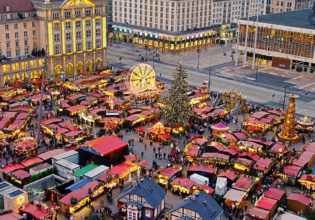 Dresden Striezelmarkt - Germany's famed Christmas market.