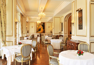 Le Rabelais restaurant in Dalat, Vietnam.