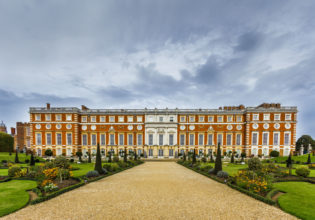 Hampton Court Palace in London, England