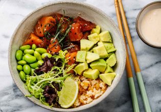 Poke Bowl, Hawaiian Food