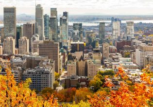 Citysacpe of Montreal in Canada. (Image: Eva Blue and Tourisme Montréal)