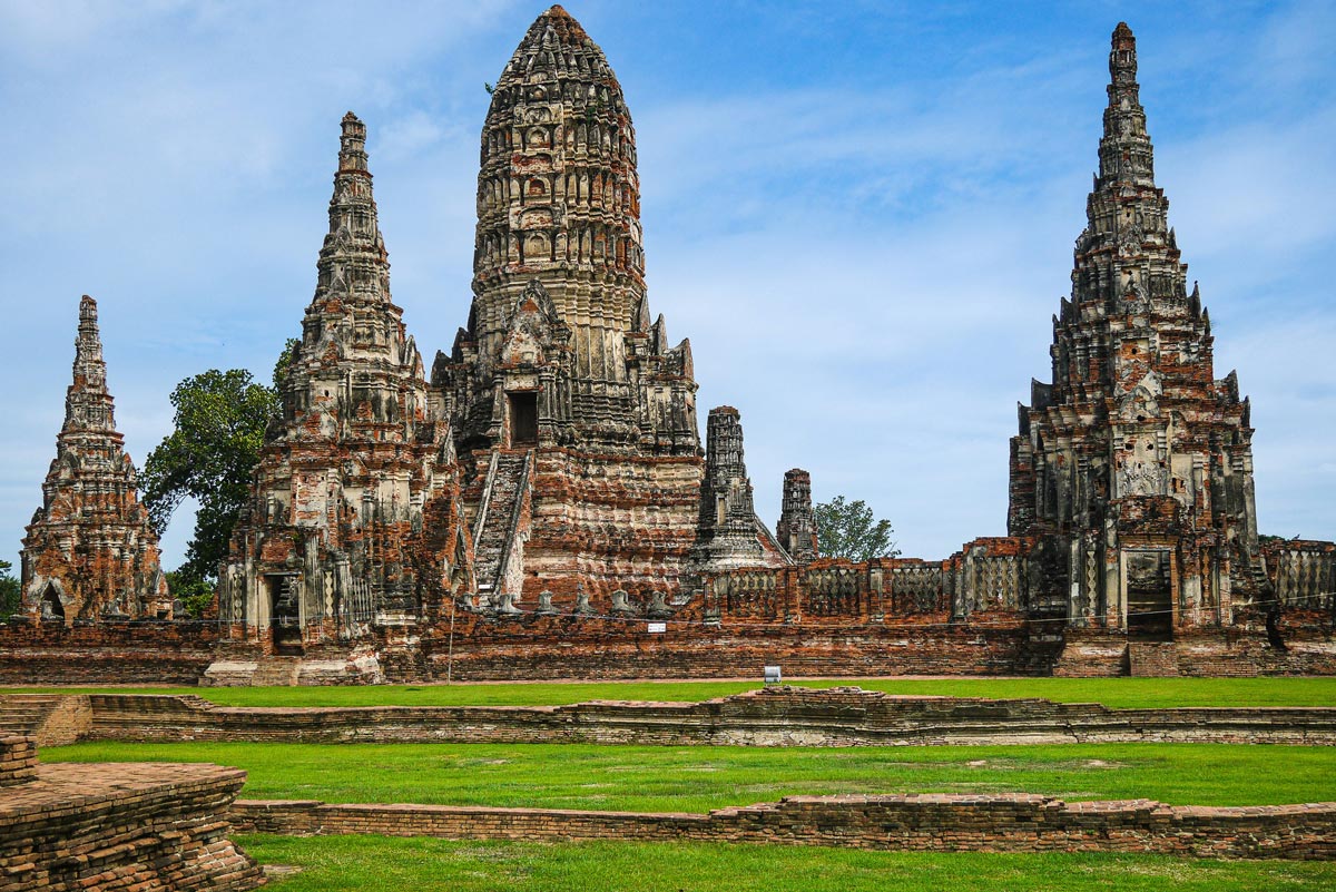 Wat Phra Si Sanphet in Ayutthaya, Thailand