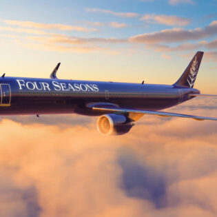 Four Seasons private jet