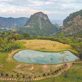 picturesque views from Swon Khun Pu Life Museum