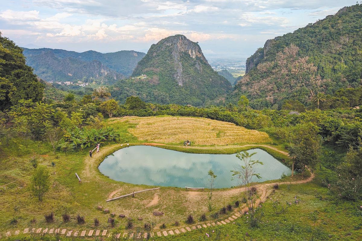 picturesque views from Swon Khun Pu Life Museum