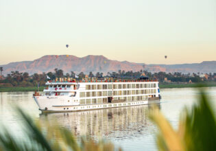 the Uniworld Boutique River Cruises sailing across Egypt and the Nile