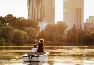 Boating on the Old Danube