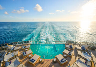 the Astern Pool onboard Explora I