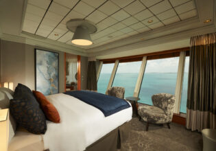 the three-bedroom Garden Villa onboard NCL Norwegian Dawn