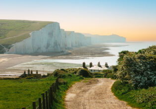 South Downs National Park Seven Sisters Cliffs at Cuckmere Haven