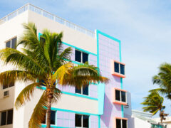 Art Deco building in Miami