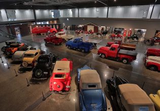 Inside Bill Richardson Transport World in Invercargill, New Zealand