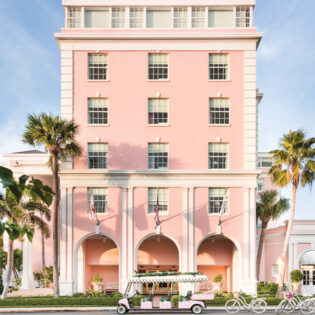 Exterior of The Colony Hotel in Palm Beach