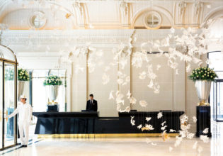 The lavish new Peninsula Paris hotel.