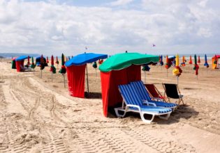 normady Deauville seaside franch french beach coco chanel