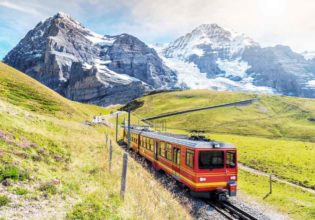 train travel switzerland