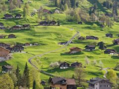 switzerland by automobile car driving trips