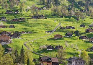 switzerland by automobile car driving trips