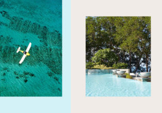 Tropical getaways travel water swim stays