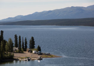 Parks Canada campgrounds Yukon Fox Lake