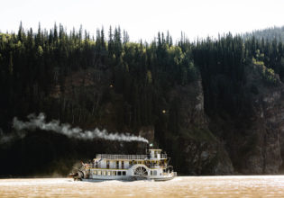 Klondike Spirit paddlewheeler Yukon River