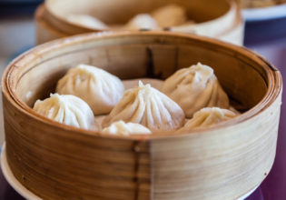 shengjian bao pan-fried pork buns Shanghai