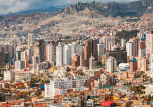 La Paz, Bolivia.