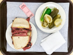Pastrami on Rye from Katz's Deli, New York City.