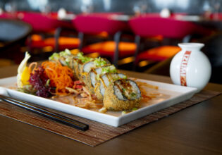 sushi rolls at Izumi Hibachi & Sushi