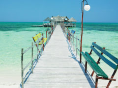 Stunning Caribbean waters off Cuba.