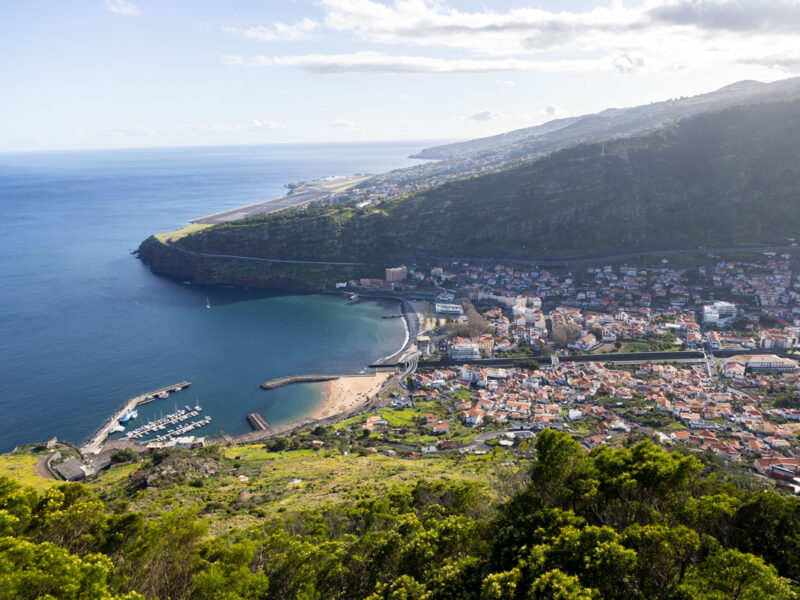 Machico as seen from above
