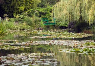 Monet Giverny, France painting locations