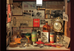 One of the many detailed displays in the Museum of Innocence.