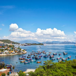 Nha Trang wears the title of Vietnam's hustling, bustling beach capital.