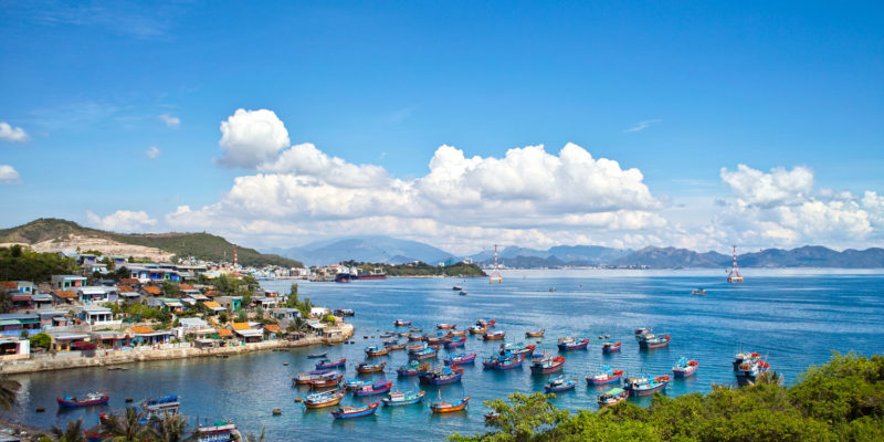 Nha Trang wears the title of Vietnam's hustling, bustling beach capital.