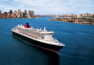 cruise travel boat ocean liner new york Queen Mary 2 new