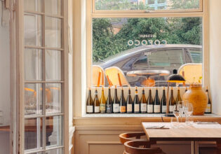 Inside Restaurant Cofoco in Copenhagen