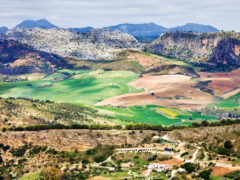 The fertile hills of Andalucía in Spain give way to mountains and their ancient trails.